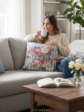 Custom Accent Pillow 25” X 25”